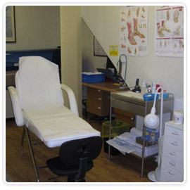foot clinic interior